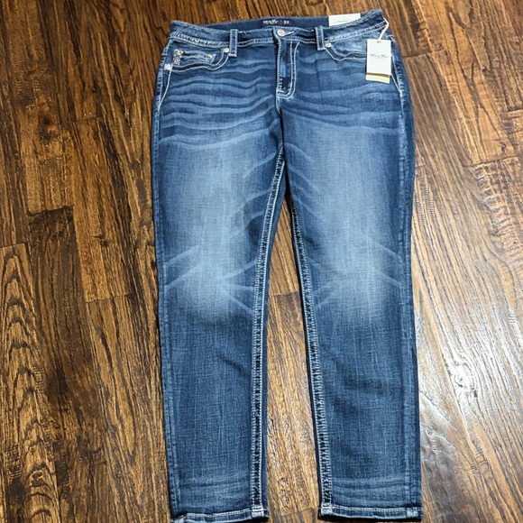 Miss Me Pants - Miss Me Dark Blue Denim Jeans